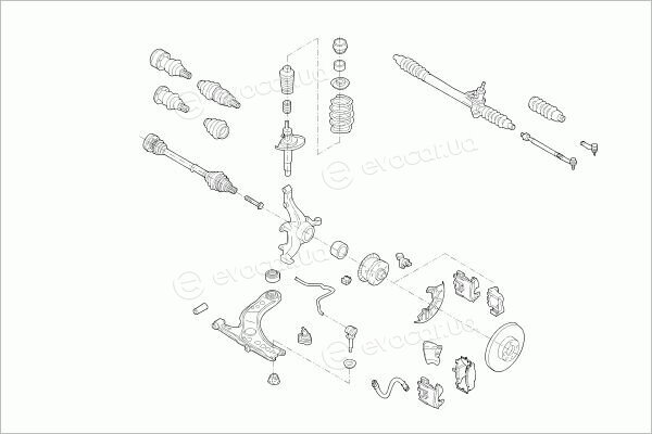 Lemforder VW-GOLF-FL055