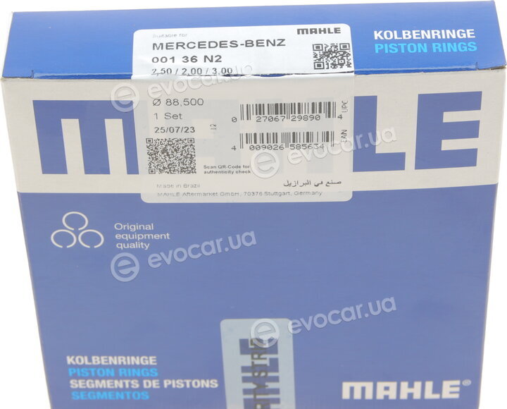 Mahle 001 36 N2