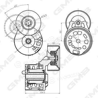 GMB GAT32340