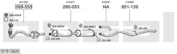 Bosal SYS13020