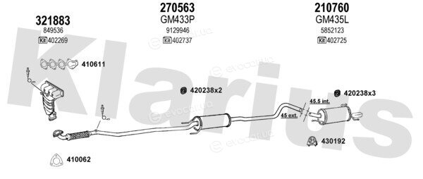 Klarius 391432E