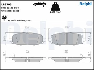 Delphi LP3703