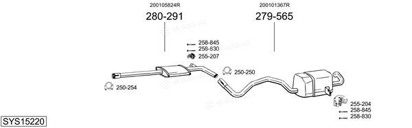 Bosal SYS15220