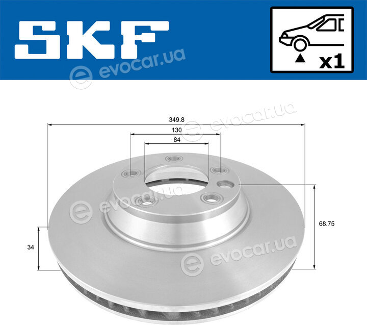 SKF VKBD 81077 V1