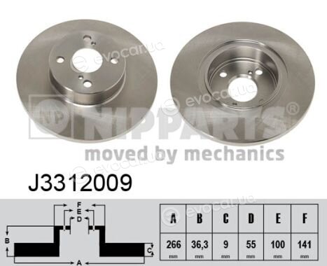 Nipparts J3312009