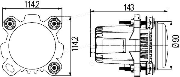 Hella 1BL 012 488-001