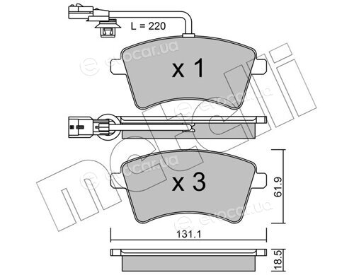 Metelli 22-0812-1