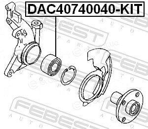 Febest DAC40740040-KIT