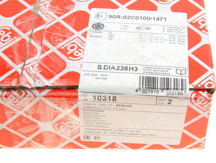 Febi 10318