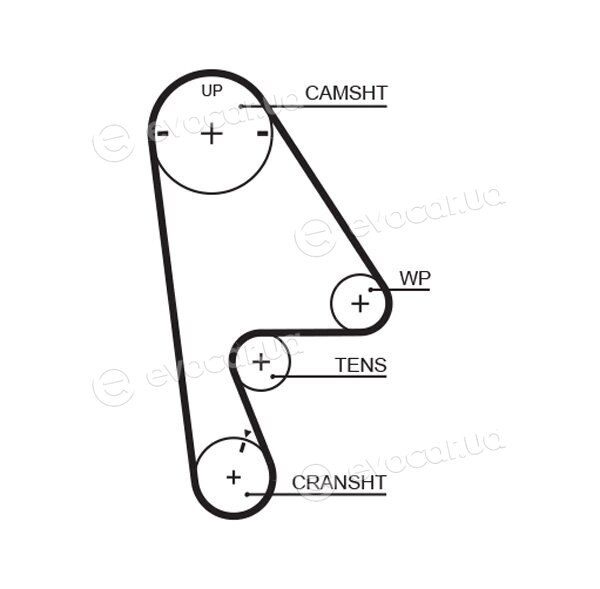 Gates K015409XS