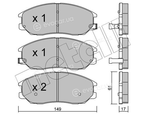 Metelli 22-0633-0