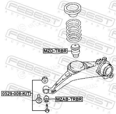 Febest MZD-TRBR