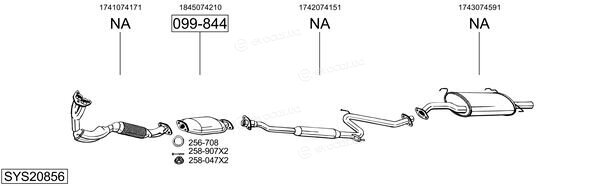 Bosal SYS20856