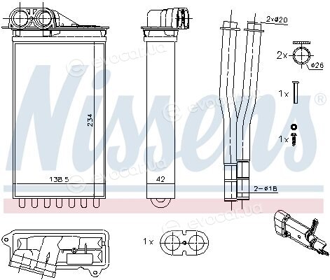 Nissens 71161