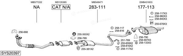 Bosal SYS20397