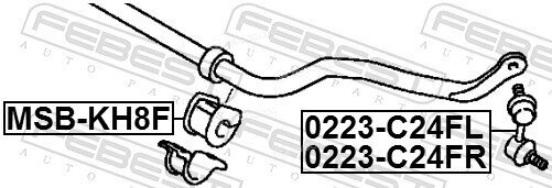 Febest MSB-KH8F