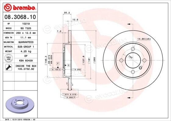 Brembo 08.3068.10