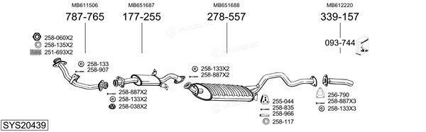 Bosal SYS20439