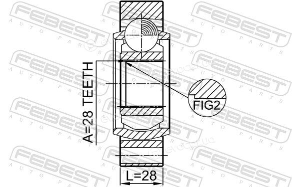 Febest 1411-REXR