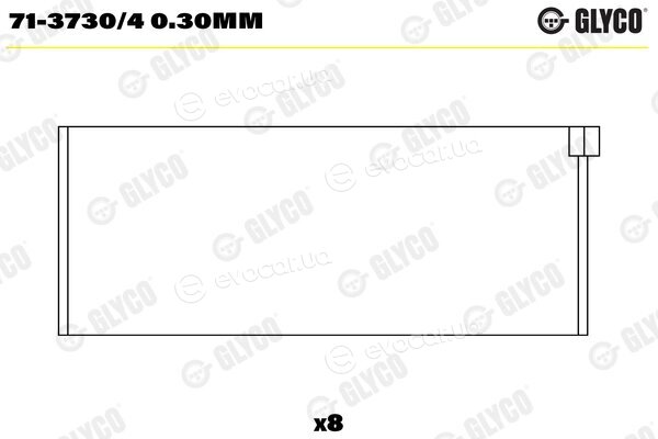 Glyco 71-3730/4 0.30mm