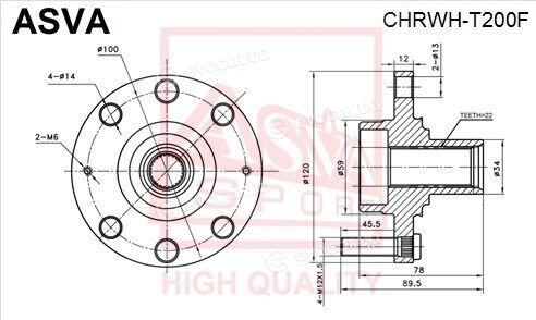 Asva CHRWH-T200F