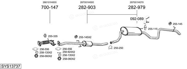 Bosal SYS13737