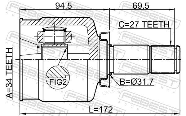 Febest 3511-NL3LH