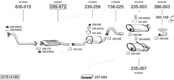 Bosal SYS14180