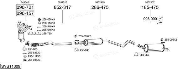 Bosal SYS11309