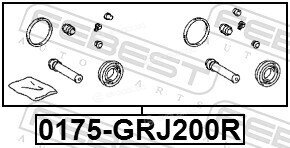 Febest 0175-GRJ200R