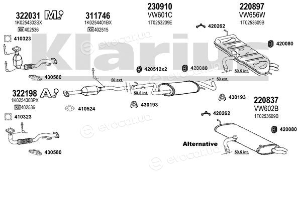 Klarius 931686E