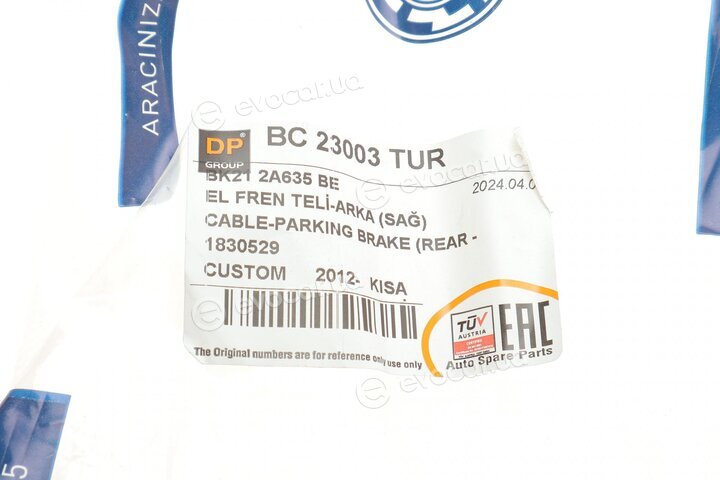 DP BC 23003 TUR