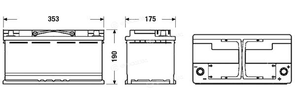 Exide EK950