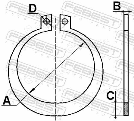 Febest CC-4-34X2-PCS5