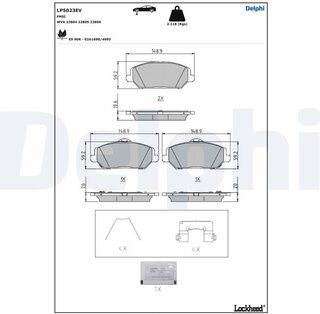 Delphi LP5023EV