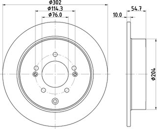 Hella Pagid 8DD 355 126-911