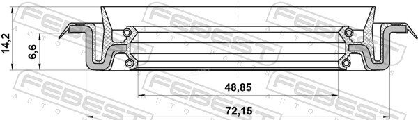 Febest 95TCS-50720714X