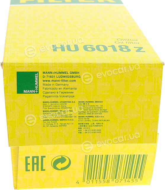 Mann HU 6018 z