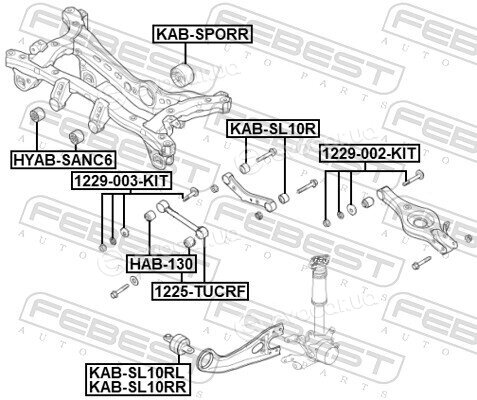 Febest 1225-TUCRF