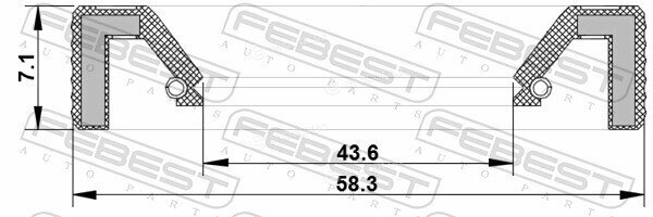 Febest 95KAY-45580707R