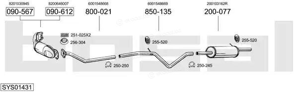 Bosal SYS01431