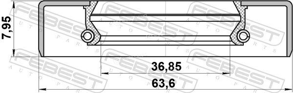 Febest 95GDY-38630808X