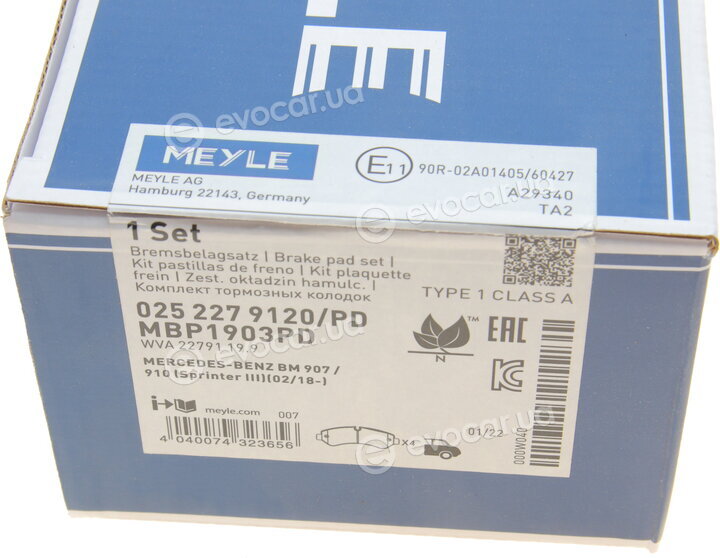 Meyle 025 227 9120/PD