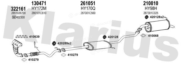 Klarius 450154E