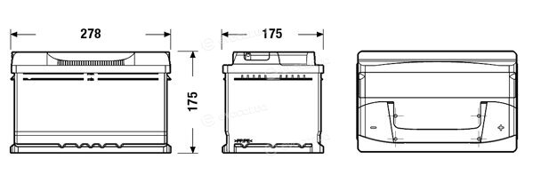 Exide EB712