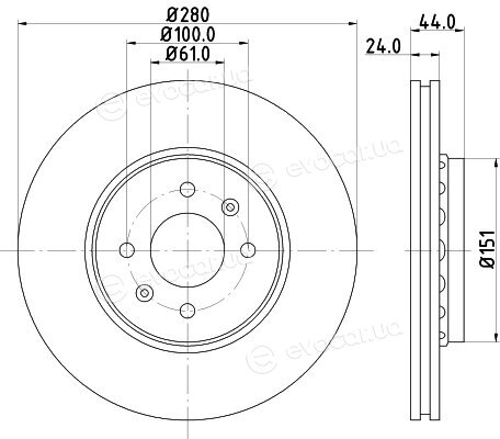 Hella Pagid 8DD 355 129-611