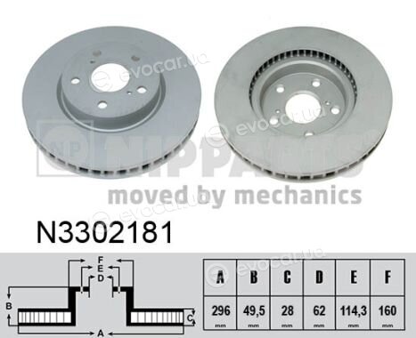 Nipparts N3302181