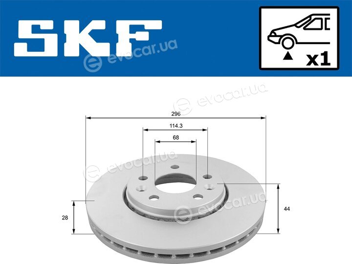SKF VKBD 80030 V1