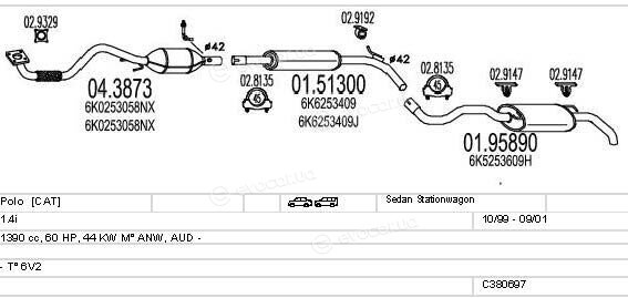 MTS C380697009797