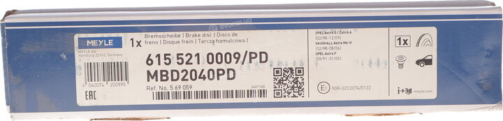 Meyle 615 521 0009/PD
